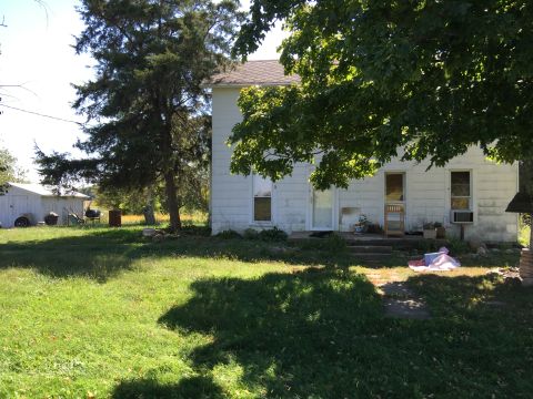 Front of house on Crubaugh Road