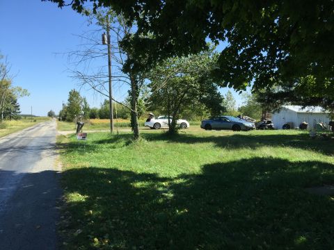 Looking East on Crubaugh Road