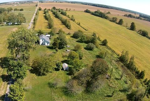 Looking East on 30 Acre farm