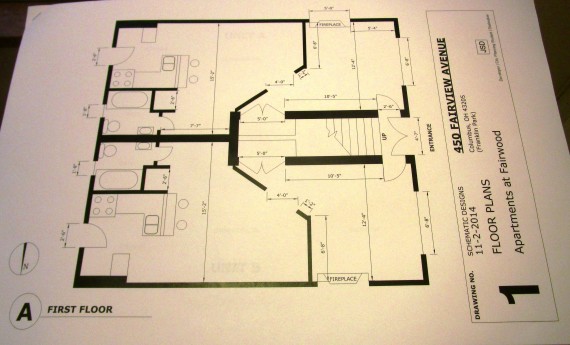 Drawings For Eight (8) 1 Bed, 1 Bath, Units