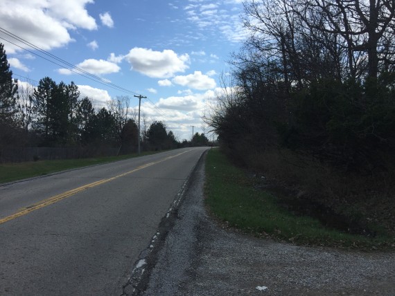 Looking East on Marlane Dr.