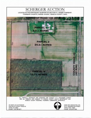 Scherger Auction - Seneca County Home & Land