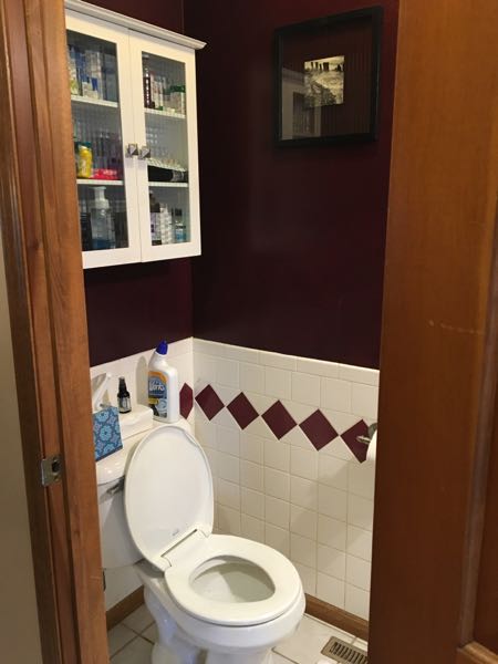 1st floor powder room