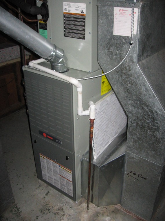 Newer furnace