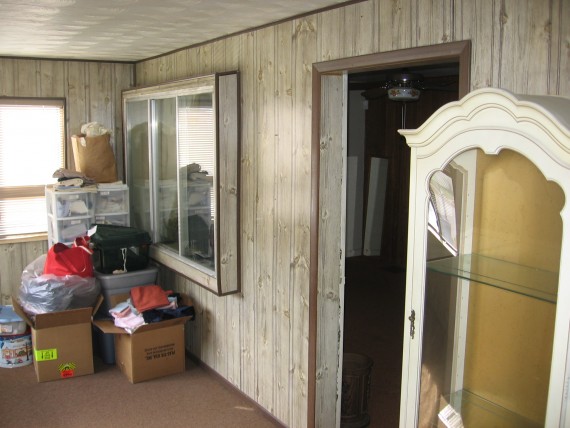 Enclosed front porch