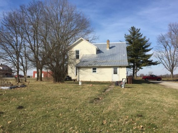 Rear of house on tract 6