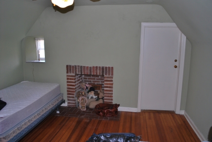 One of the upstairs bedrooms
