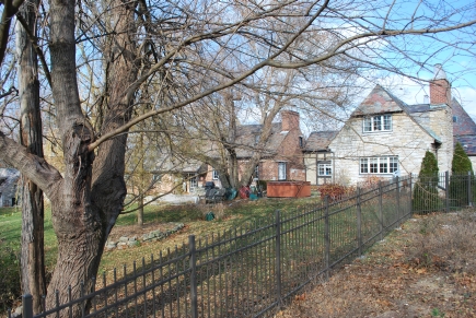 View of house from the pool