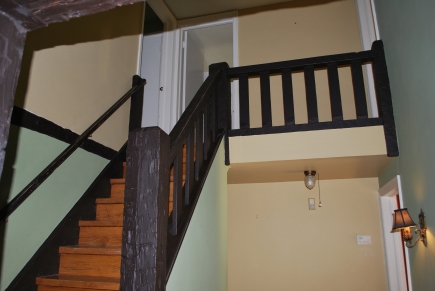 Stairs to bedrooms