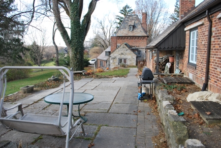 2 tiered back patio