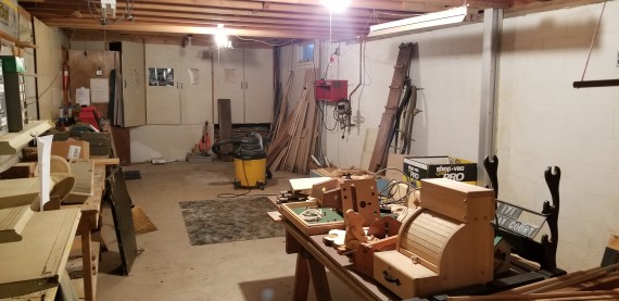 Full Basement With Walk Out Stairs Into The Two Car Garage