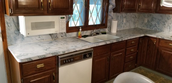 Dishwasher & Under Counter Microwave Oven