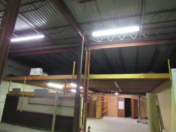 Mezzanine storage