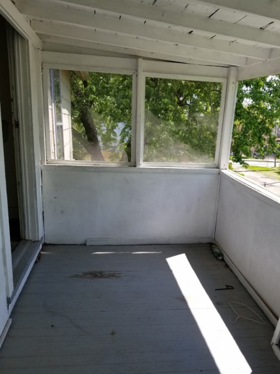 Upstairs Enclosed Porch