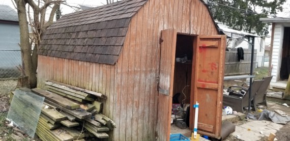 Back Yard Storage Shed