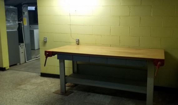 Basement Work Bench