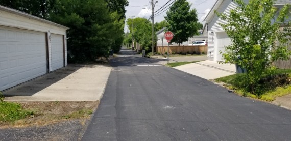 Alley Access To Garage From Mound Street or Euclaire Ave