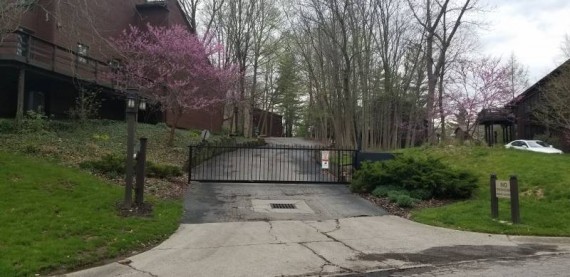 Automatic Back Entrance Gate