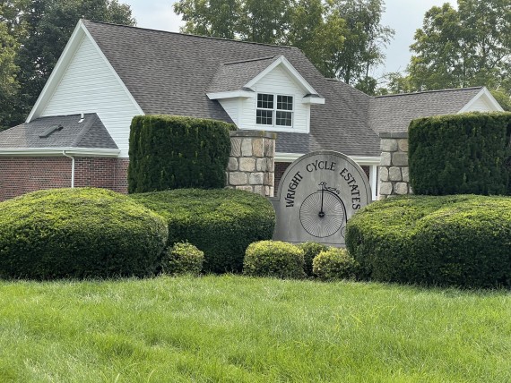 Subdivision North entrance