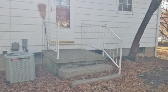 Back Porch Entry Into The Kitchen