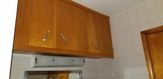 All Original Storage Cabinets Above The Bath Room Sink