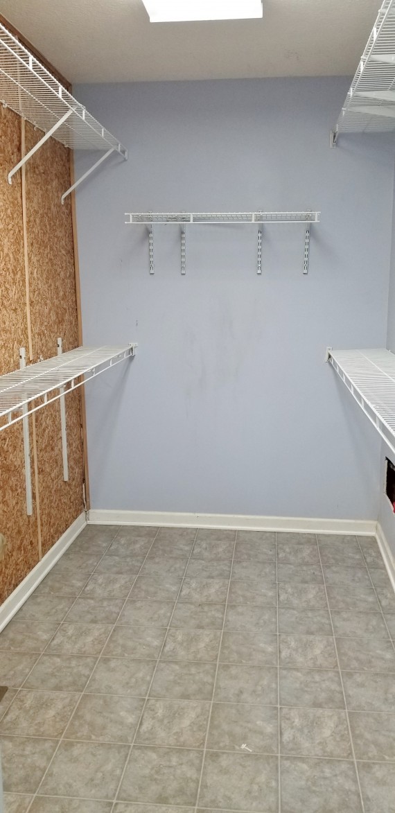 First Floor Master Bed Room Walk-in Closet