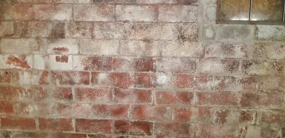 Full Basement Concrete Block Wall Foundation