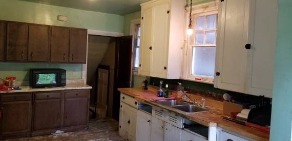 Kitchen 100% Rehab Restoration Needed