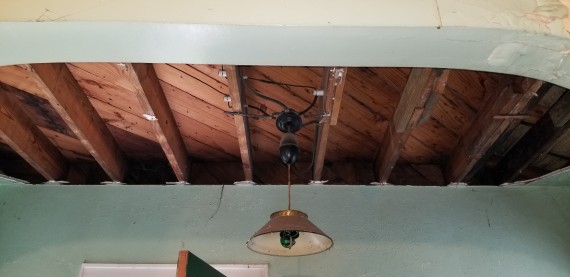 Kitchen Eating Area Ceiling