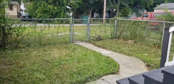 Fenced Back Yard