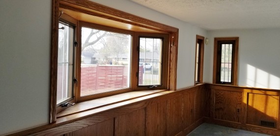 First Floor Master Bed Room Bay Window