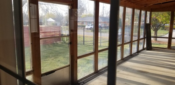 Your Choice Glass or Screen Enclosed Covered Patio