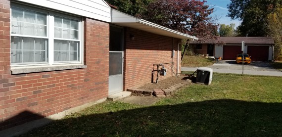 Back Yard Access To The 2-1/2 Car Attached Garage