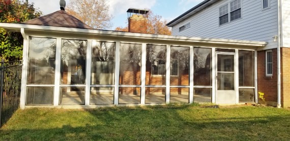 Your Choice Glass or Screen Enclosed Covered Patio