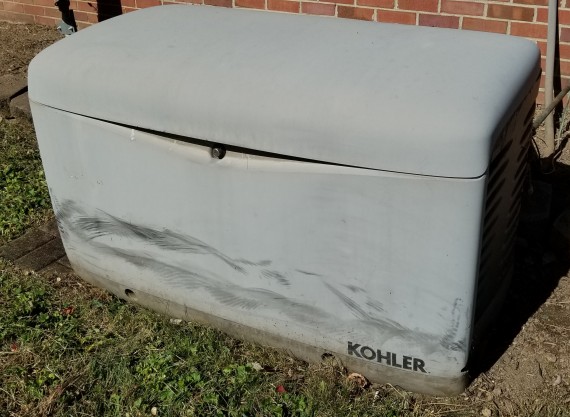 Kohler Whole House Back Up Emergency Generator For AEP Public Electric Power Outage