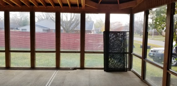 Your Choice Glass or Screen Enclosed Covered Patio