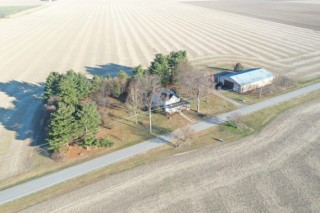 221 Acres of Productive Farmland plus House and Pole Building