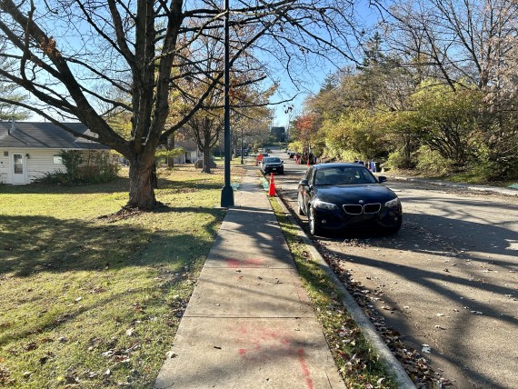 Safe Secure On-Street Parking Directly In Front On Bluff Ave 