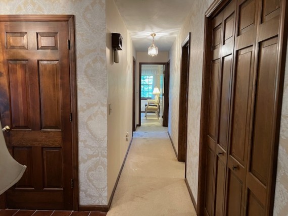 Hall to Sleeping Quarters