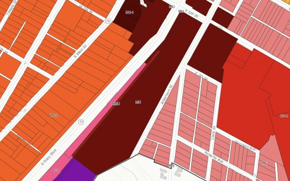 1000 Anderson St. - Zoning Mixed Use