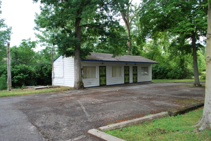 Exterior of the rooms