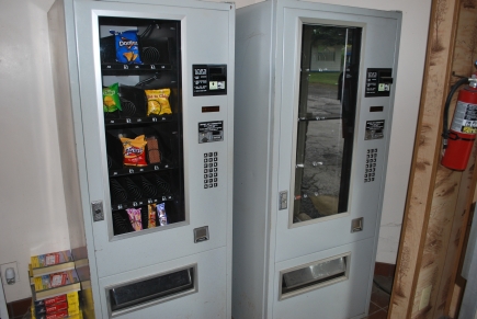 Vending machine in Lobby