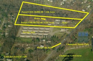 Absolute Auction of 23 Unit Motel & House in Columbus