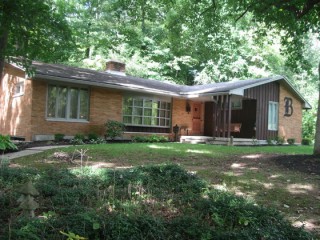 Large Ranch Home with basement on over a half acre lot. 