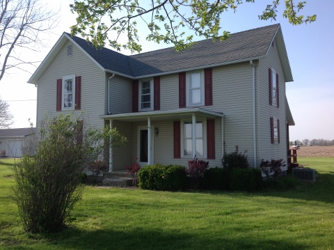 16877 Whiteside Rd Mt Sterling Ohio 43143 Front View of just the house