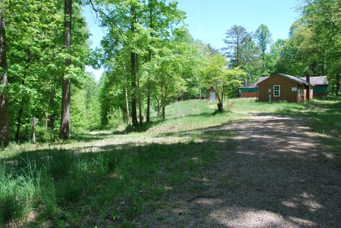 Main entrance road